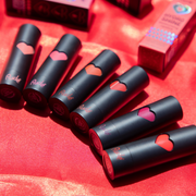 Rude Cosmetics Hydro Shine Moisturizing Lipstick Lipstick Black Sweet rose,French Pink,Mauve Blush,Scarlet,Candy Apple,Amaranth