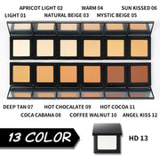 EpiLynx Luminous Matte Powder Foundation – Vegan, Gluten-Free, Allergen-Friendly White Smoke 1: Light,2: Apricot Light,3: Natural Beige,4: Warm,5: Mystic Beige,6: Sun Kissed