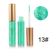 EpiLynx Shimmer & Shine Glitter Eyeliner – Vegan, Allergen-Free, Long-Wearing Eyeliner Light Gray 2 yellow gold,4 red brown,5 purple,6 light gold,7 green,8 blue,9 fuchsia,10 red,11 gold brown,12 pink,14 dark brown,15 brown,16 earth brown