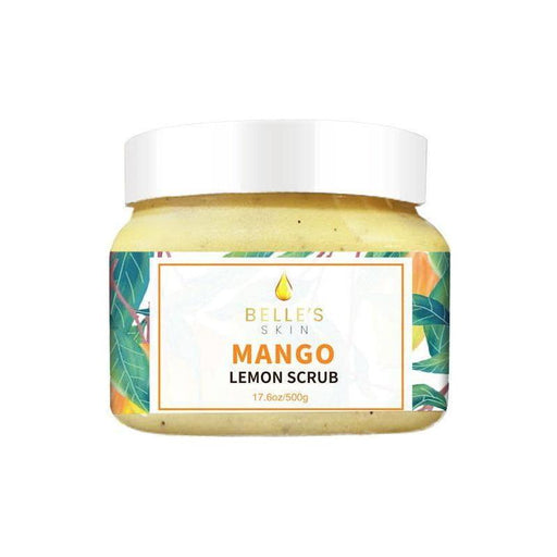 Belle's Secrets Belle's Skin  Organic Mango Lemon Body Scrub Antique White