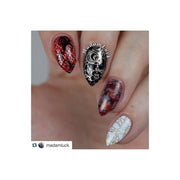 UberChic Beauty Far East-02 Stamping Plate Dim Gray