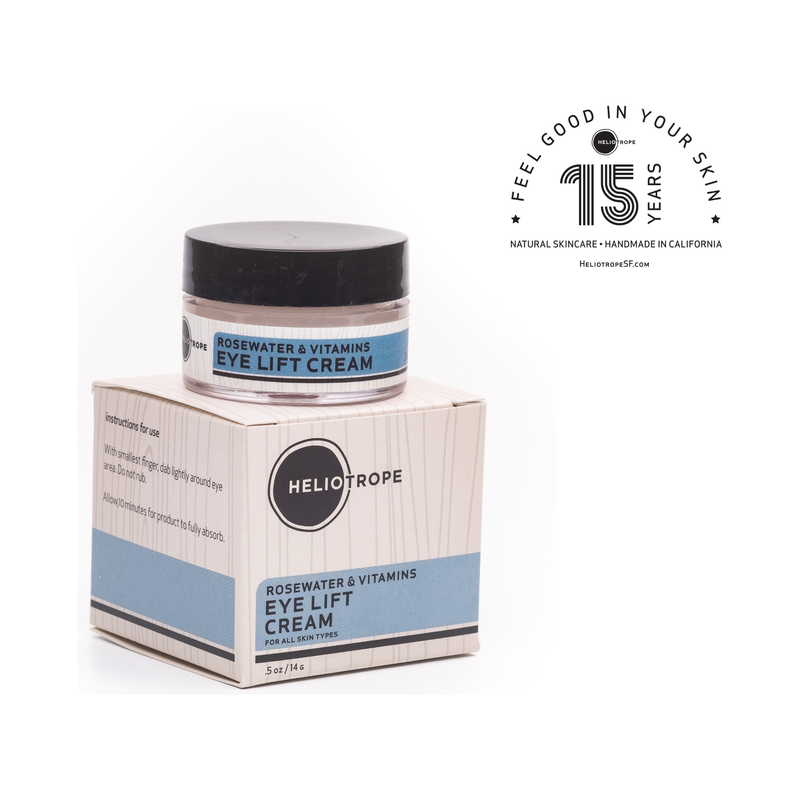 Heliotrope San Francisco Rosewater & Vitamins Eye Lift Cream Eye Cream White Smoke