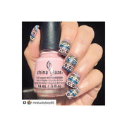 UberChic Beauty Wild West-02 Stamping Plate Black