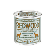 Good & Well Supply Co Redwood National Park Candle Candles White Smoke Half Pint / 8oz / Cotton Wick,Pint / 14oz / Cotton Wick