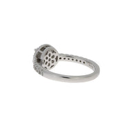 Bids.com Cubic Zirconium Ring Sterling Silver Rings White Smoke 6.0
