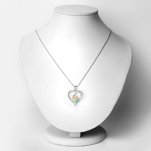 Bids.com 0.45 Carat Genuine Emerald .925 Sterling Silver Pendant Pendants White Smoke size 18.00