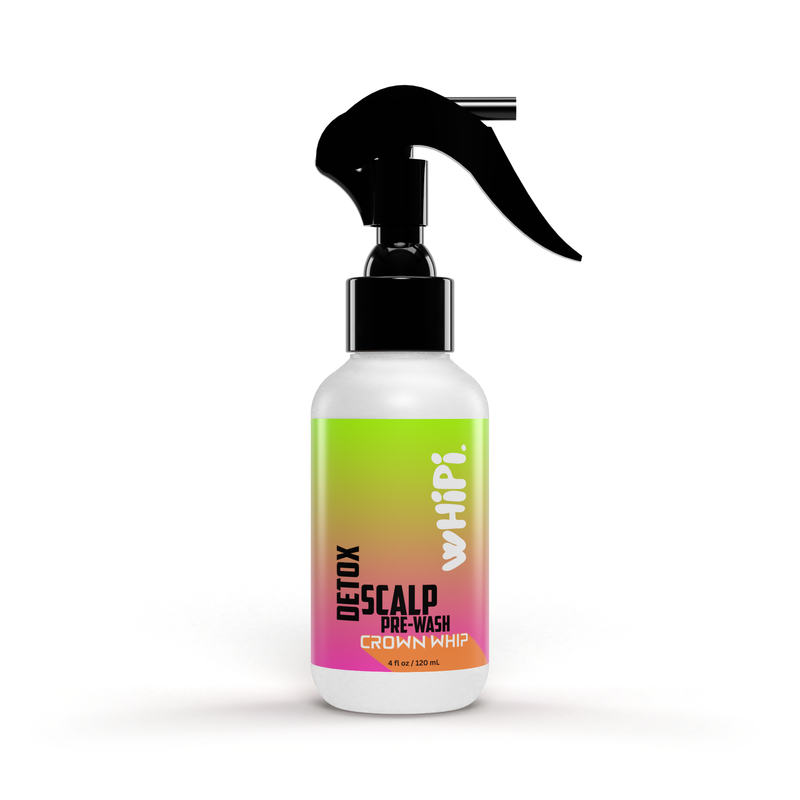 Whipi Co Detox – Crown Whip Scalp Pre-Wash White Smoke 4 oz,1 oz,4 oz Bag Refill