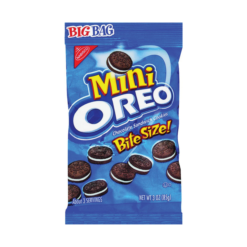 Oreo Oreo Mini Chocolate Sandwich Cookies - Big Bag - 3oz Cookies Dark Slate Blue