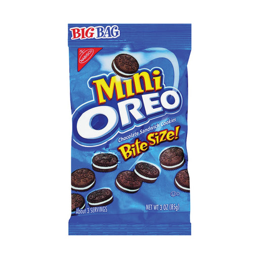 Oreo Oreo Mini Chocolate Sandwich Cookies - Big Bag - 3oz Cookies Dark Slate Blue
