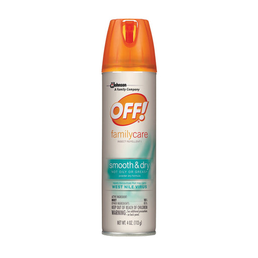 Off! Off! Family Care Smooth & Dry Insect Repellent Aerosol Spray Pest Control Rosy Brown