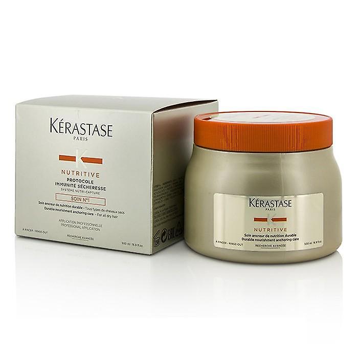Kerastase Kerastase Nutritive Protocole Immunite Secheresse Soin No.1 Nourishing Treatment For Dry Hair 500ml Gray