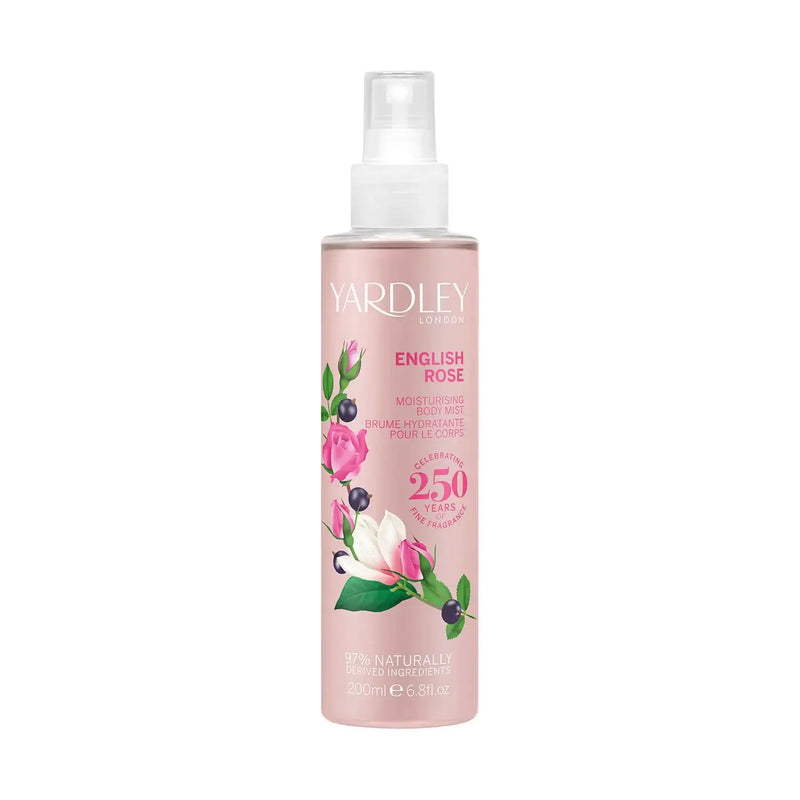 Yardley Yardley English Rose Body Mist 6.8 Fl Oz Body Mist Thistle