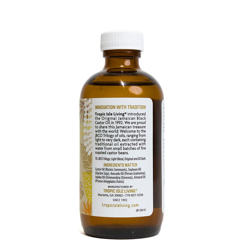 Not Available Not Available Tropic Isle Living Jamaican Black Castor Oil Light Blend (4oz) Hair Care White Smoke