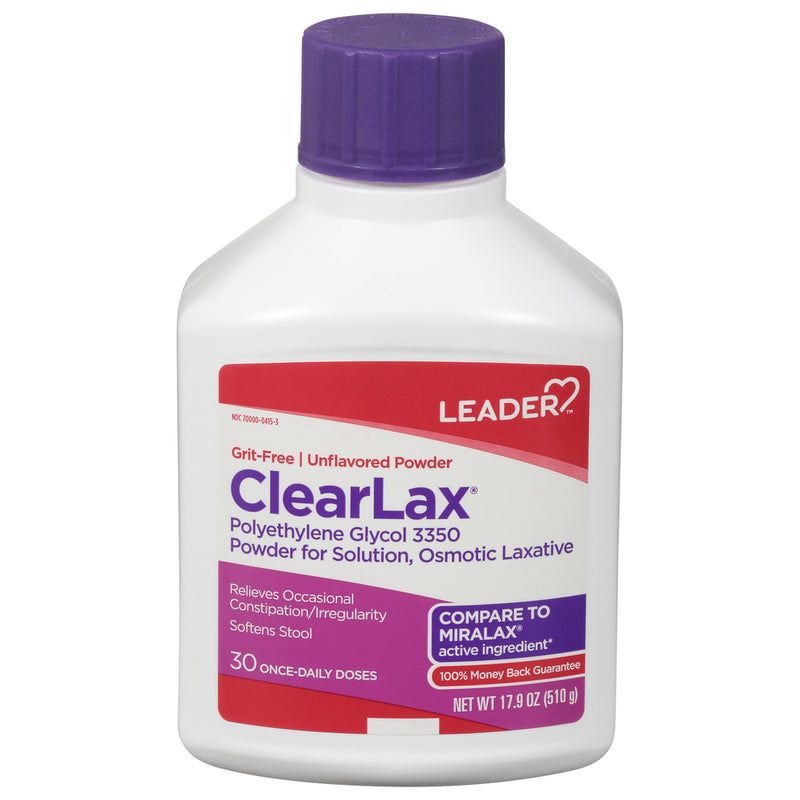 Leader Leader Clearlax Unflavored Powder Health & Beauty White Smoke