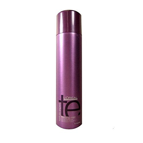 Loreal Loreal L'Oreal Professionnel Texture Expert Freezing Mist Hard Hold Finishing Spray 9.0 Oz Hair Care Black