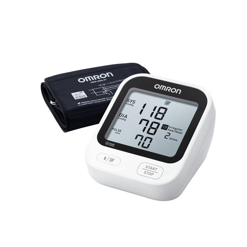 Omron Omron Series 5 Upper Arm Blood Pressure Monitor BP7255 Blood Pressure Monitors White Smoke