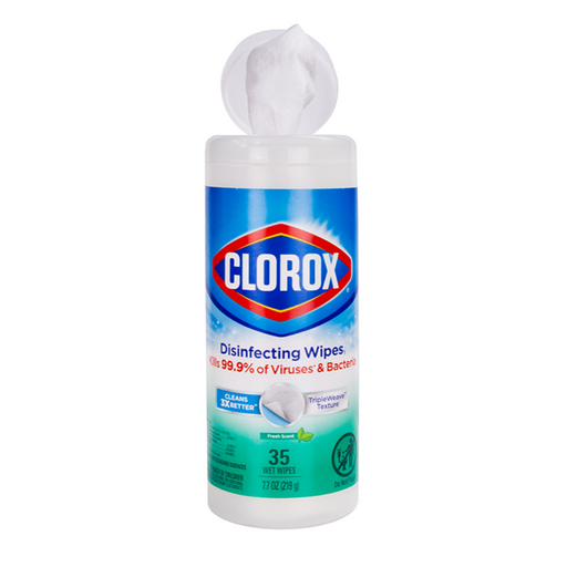 Clorox Clorox Disinfecting  Fresh Wipe 12x35 Pack Hand Sanitizers & Wipes Light Gray