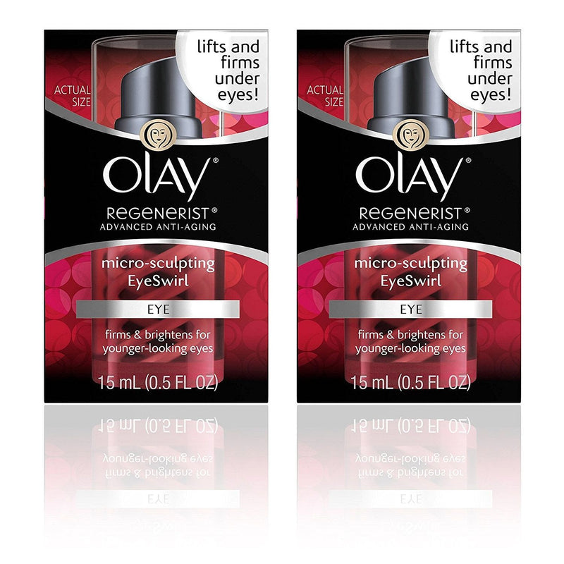 Olay Olay Regenerist Micro-Sculpting Eye Swirl Gel Cream Treatment - 0.5 Fl Oz Skin Care Black