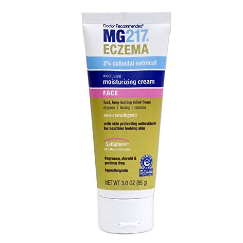 Mg217 Mg217 5103 Eczema Face Medicated Moisturizing Cream 3 Oz Skin Care White Smoke