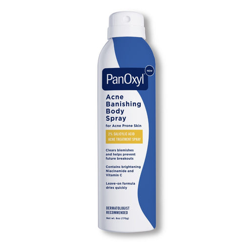 PanOxyl PanOxyl Acne Banishing Body Spray – 2% Salicylic Acid (5 oz) Health & Beauty White Smoke
