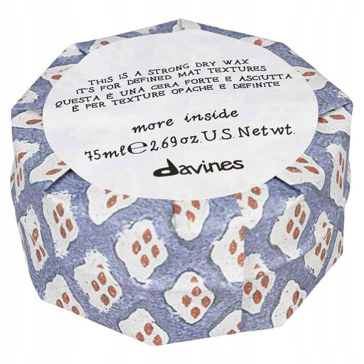 Davines Davines Wosk More Inside Strong Dry Wax 75 Ml Dry Boxes White Smoke