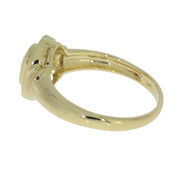 Bids.com .70ct Ruby Diamond Ring 10KT Yellow Gold Rings White Smoke 7.0