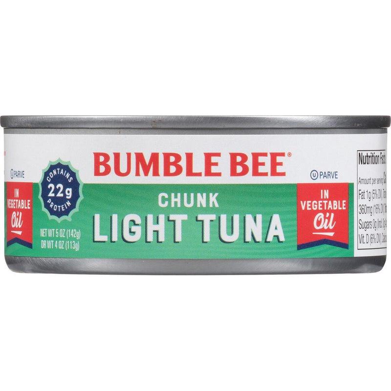 Bumble Bee Bumble Bee Chunk Light Tuna In Vegetable Oil, 5 Oz Can Soups & Broths Lavender