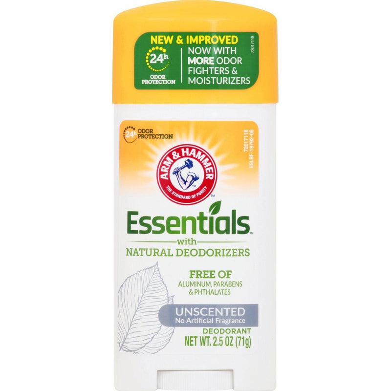 Arm & Hammer Arm & Hammer Essentials Natural Deodorant - Aluminum Free, Unscented, 2.5 oz Stick Deodorant & Anti-Perspirant Lavender