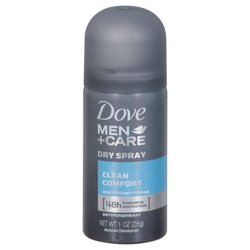 Dove Dove Men+Care Dry Spray Antiperspirant Deodorant Clean Comfort Deodorant Slate Gray Default Title