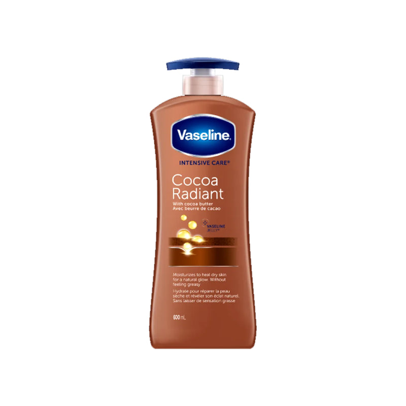 Vaseline Vaseline Intensive Care Cocoa Radiant Body Lotion - 20.3 Fl Oz Lotion & Moisturizer White Smoke