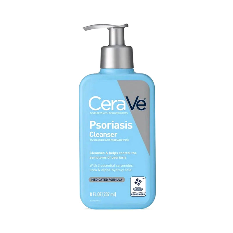 CeraVe CeraVe Psoriasis Cleanser With Salicylic Acid 237ml Bath & Body White Smoke
