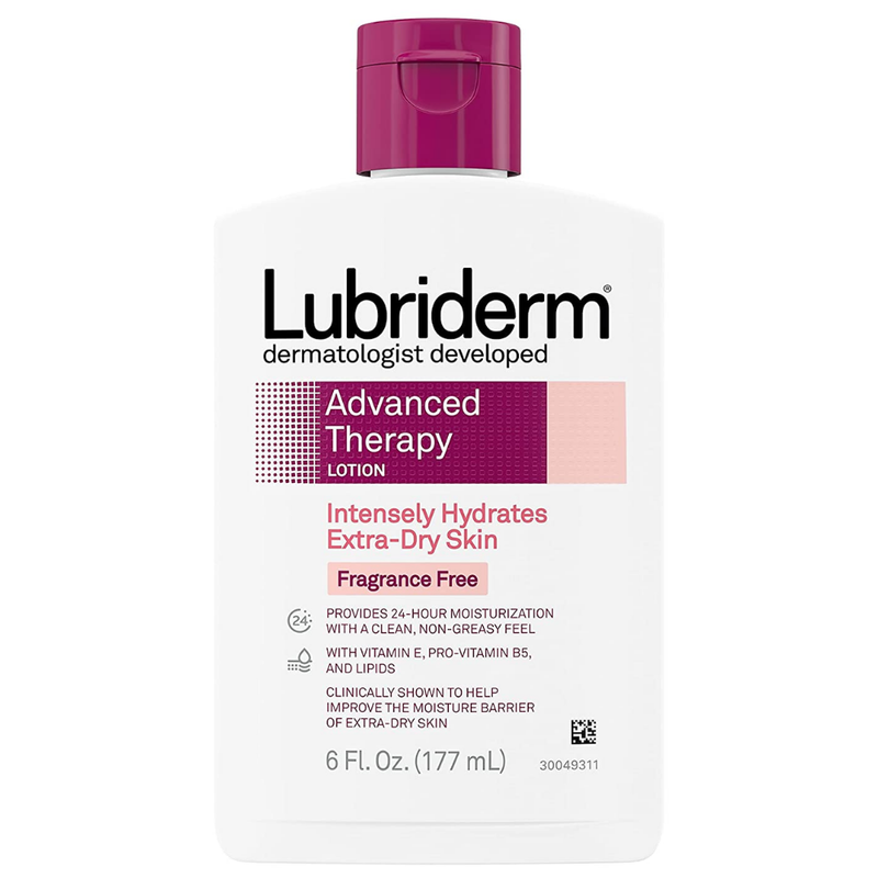 Lubriderm Lubriderm Advanced Therapy Moisturizing Lotion with Vitamins E and Pro-Vitamin B5 - 6 fl oz Lotion & Moisturizer White Smoke