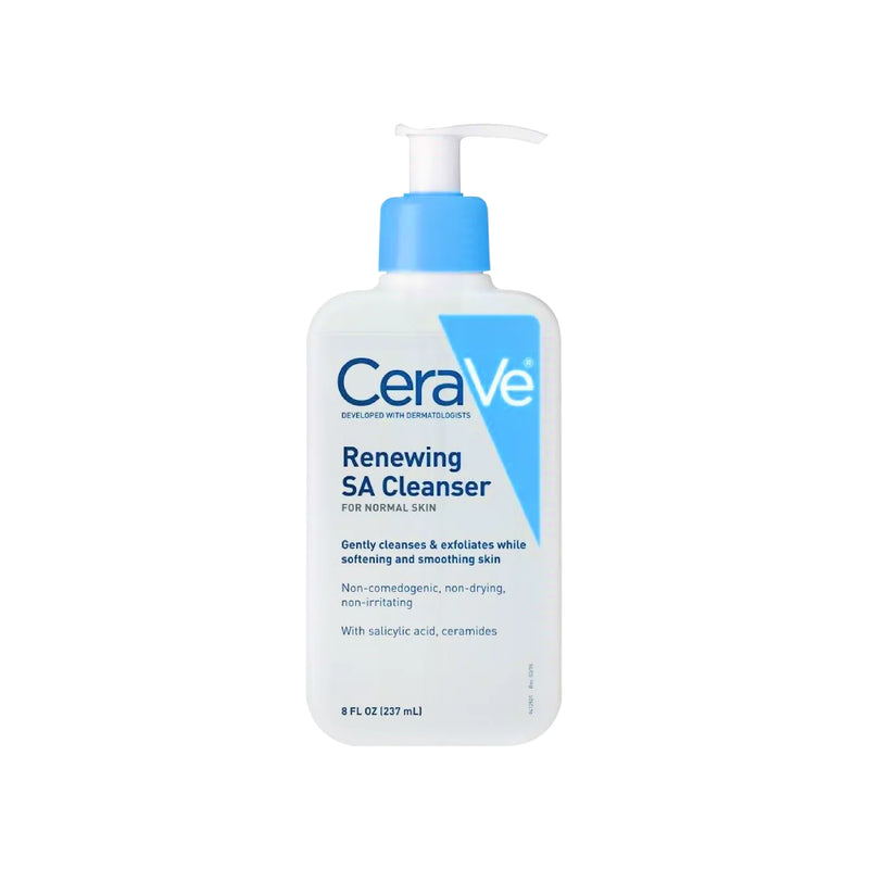 CeraVe CeraVe Renewing SA Cleanser For Normal Skin, 8 Fl Oz Health & Beauty White Smoke