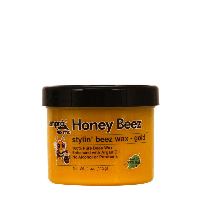 Ampro Ampro Styl Honey Beez Wax Gold 4oz Hair Care White Smoke