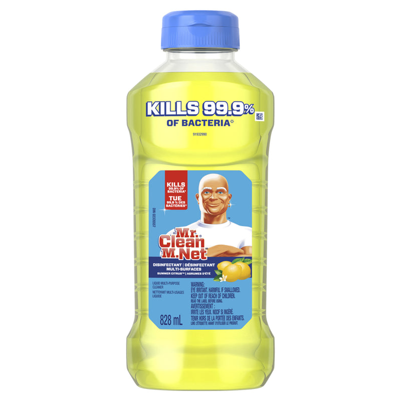 Mr. Clean Mr. Clean 2X Concentrated Multi Surface Cleaner With Lemon Scent 23 Fl Oz Chemicals White Smoke
