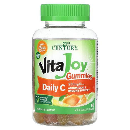 21st Century 21 St Century Vitajoy Daily C Gummies  60 Ct Vitamins & Supplements White Smoke