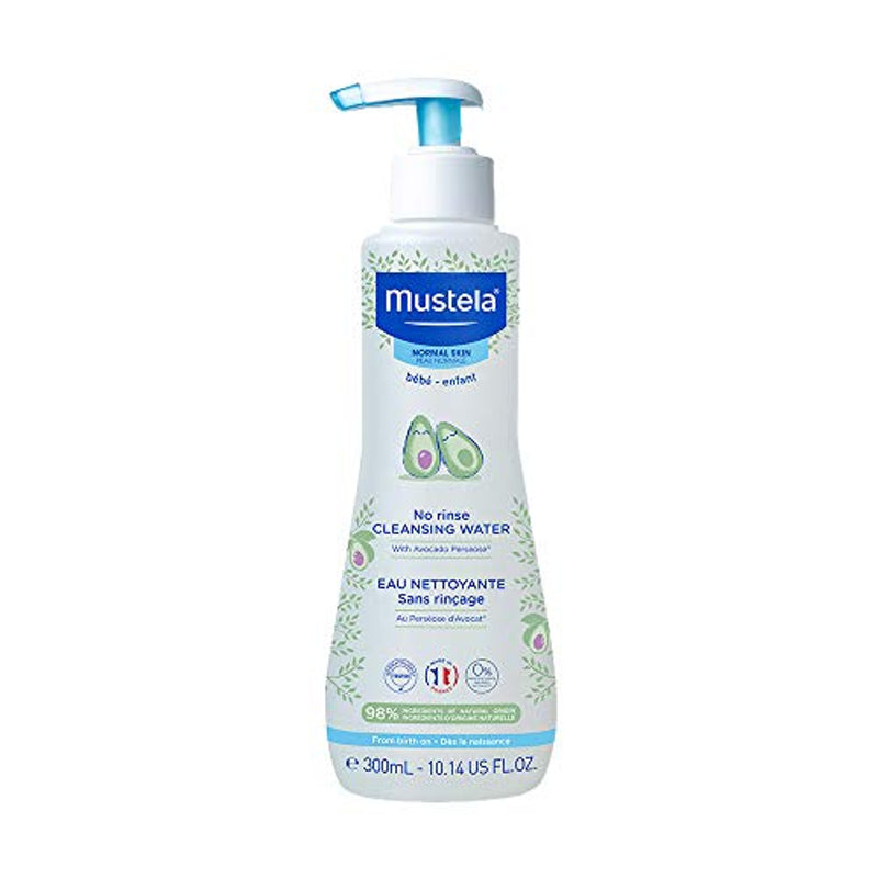 Mustela Mustela No Rinse Cleansing Baby Micellar Water - 10.14 Fl Oz Bath & Body White Smoke