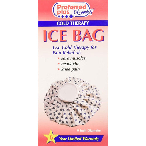 Preferred Pharmacy Preferred Pharmacy Ice Bag Cold Therapy - 9 Inches Hot & Cold Therapies Misty Rose