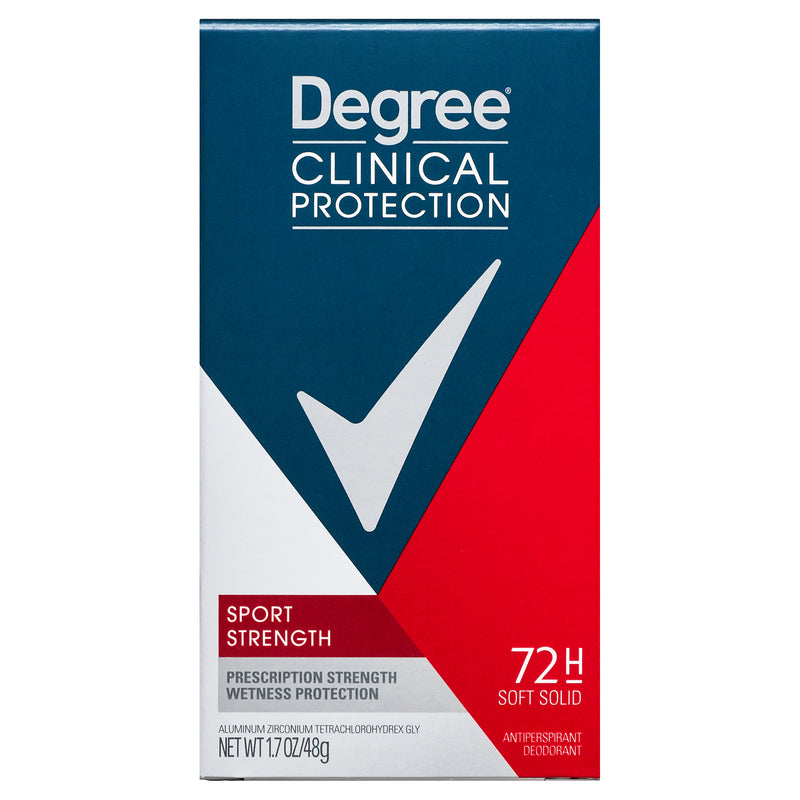 Degree Degree Men Clinical Protection Sport Strength Antiperspirant & Deodorant Stick - 1.7oz Deodorant & Anti-Perspirant Midnight Blue
