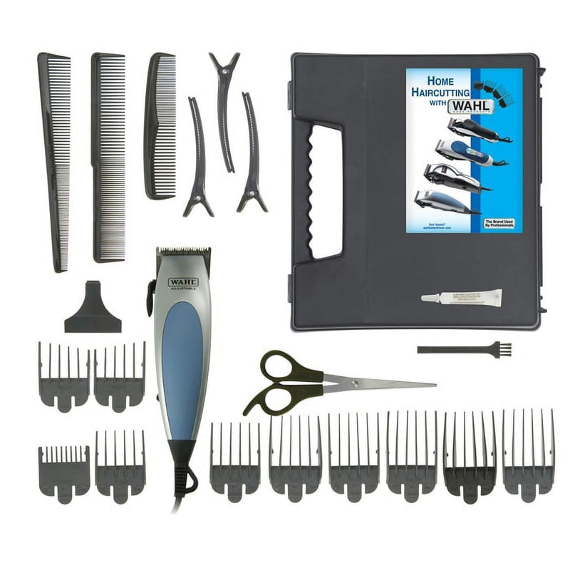 Wahl Wahl HomePro 22 Piece Complete Haircut Kit Hair Clippers & Trimmers White Smoke