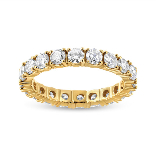 Bids.com 14K Yellow Gold 2.00 Cttw Shared Prong Set Round Cut Diamond Eternity Band (J-K Color, VS1-VS2 Clarity) - Ring Size 6.75 Rings White Smoke 6.75 / Yellow.Gold,8 / Yellow.Gold,6 / Yellow.Gold,7 / Yellow.Gold,6.5 / Yellow.Gold