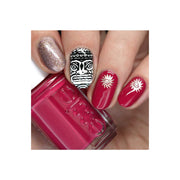 UberChic Beauty Vacation Mode Stamping Plate Maroon