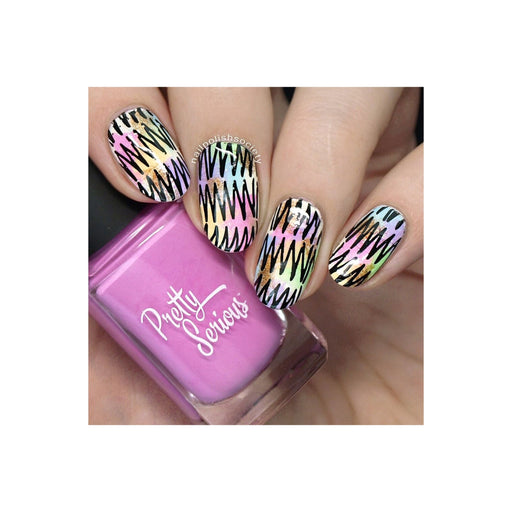 UberChic Beauty Cultural Rhythm Stamping Plate Rosy Brown