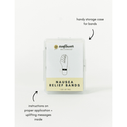 Sunflower Motherhood Nausea Relief Bands Nausea Relief White Smoke