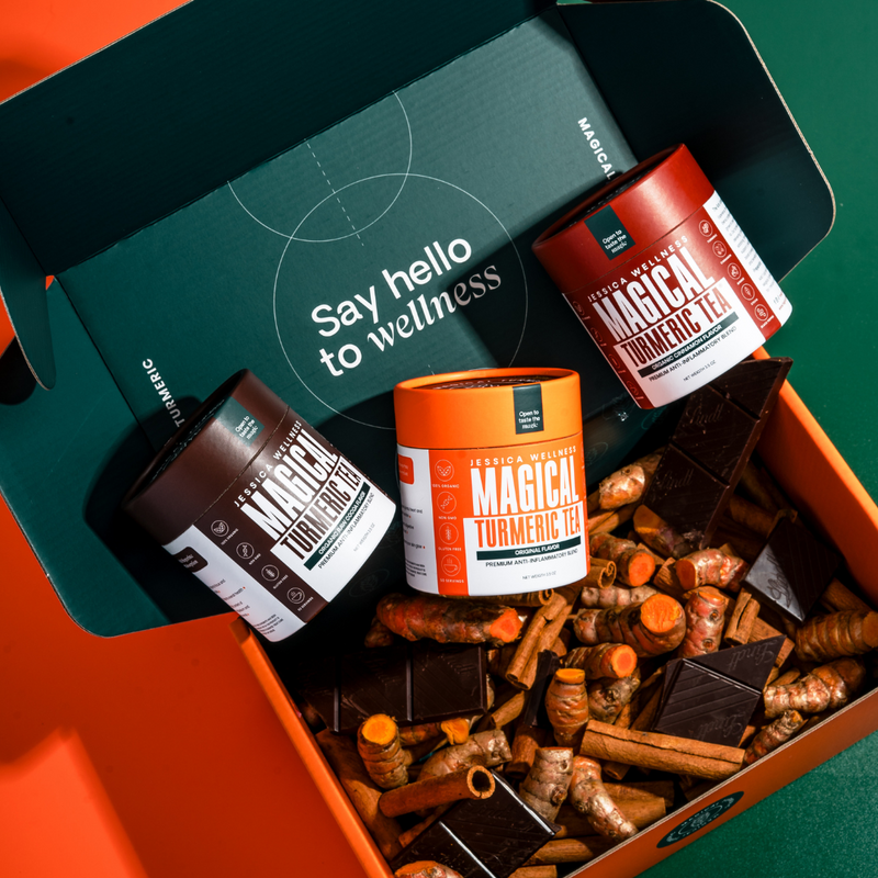 Jessica Wellness Shop Magical Turmeric Tea Cinnamon Chocolate