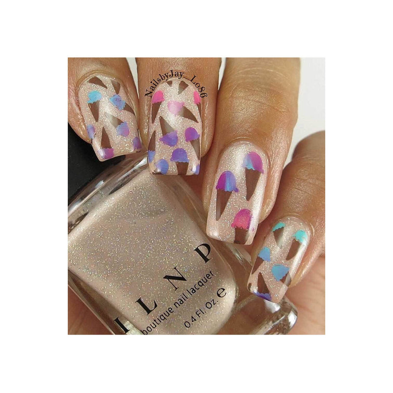 UberChic Beauty Collection 19 Stamping Plate Rosy Brown