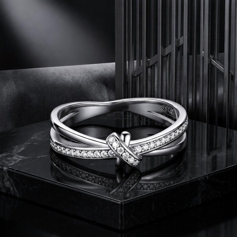 Bids.com S925 Sterling Silver Oxidized Pavé Setting CZ Ring Size 6 for Women Rings Black 6,7,8,6B,7B,8B,9B,9