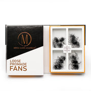 Mega Lash Academy 14D Mix Promade Loose Fans - 1000 Fans Promade Fans Black 0.03 / C / Mixed 9-10-11-12 mm,0.03 / C / Mixed 13-14-15-16 mm,0.03 / CC / Mixed 9-10-11-12 mm,0.03 / CC / Mixed 13-14-15-16 mm,0.03 / D / Mixed 9-10-11-12 mm,0.03 / D / Mixed 13-14-15-16 mm