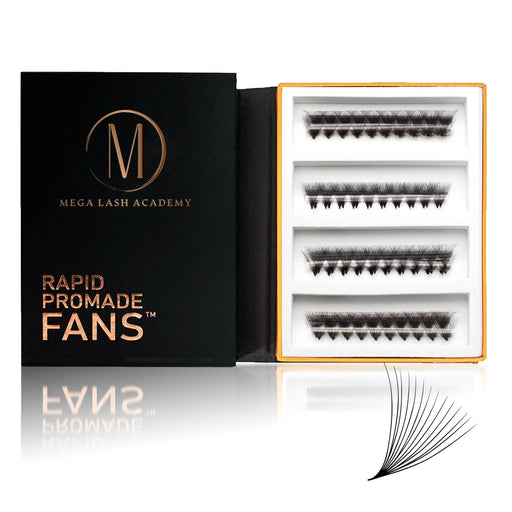 Mega Lash Academy 14D Mix Rapid Promade Fans® - 500 Fans Promade Fans Black 0.03 / CC / Mixed 9-10-11-12 mm,0.03 / CC / Mixed 11-12-13-14 mm,0.03 / CC / Mixed 13-14-15-16 mm,0.03 / CC / Mixed 15-16-17-18 mm,0.03 / D / Mixed 9-10-11-12 mm,0.03 / D / Mixed 11-12-13-14 mm,0.03 / D / Mixed 13-14-15-16 mm,0.03 / D / Mixed 15-16-17-18
