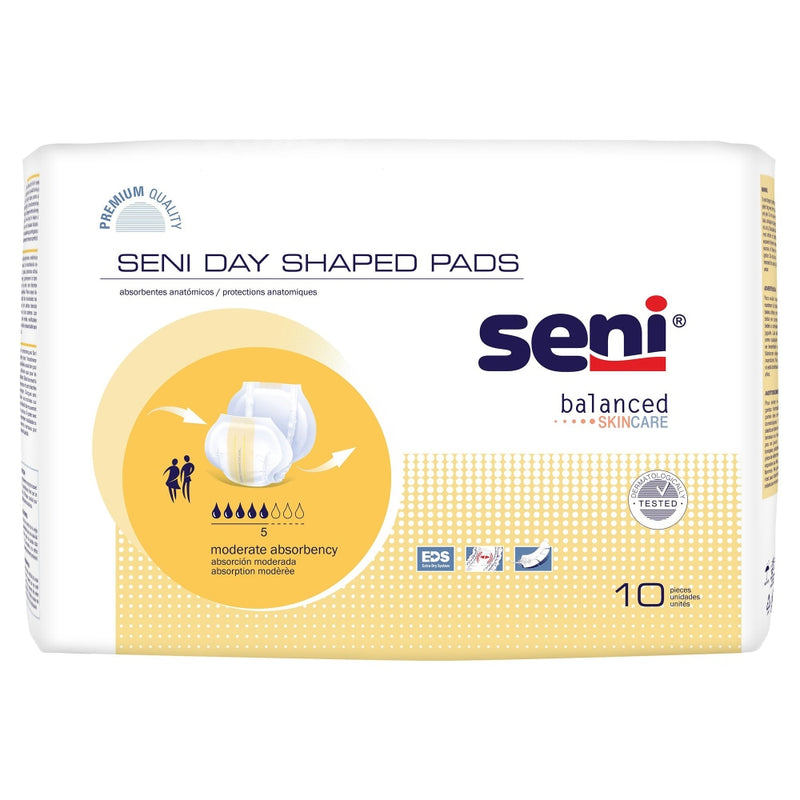 Seni Seni Incontinence Liner Moderate Absorbency 25 Inch Length Personal Care White Smoke